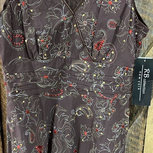 New w/tags RB Collection New York -Women’s sleeveless dress Size 10.  -A3 - Picture 3 of 9